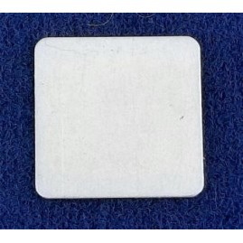 Platte Alu 20x20x0,8mm quadratisch 50 Stk.