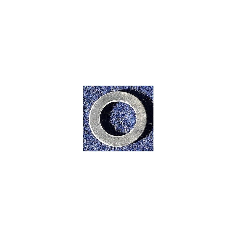 Runde Platte mit Loch Ronden Scheiben Alu 25 x 16 x 0,8mm