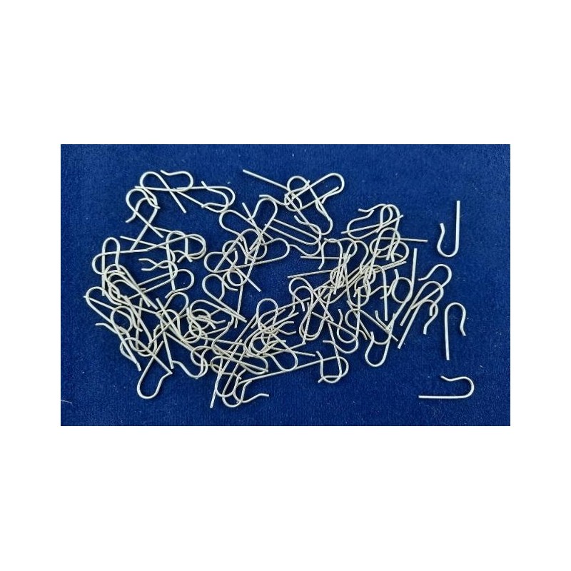 Ohrhaken 24,8 x 8,9 x 1,0 Echt Silber 935"' 100 Stück