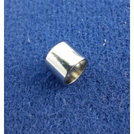 Rohrstücke 4,5 x 6,0mm Messing vernickelt 50 Stück