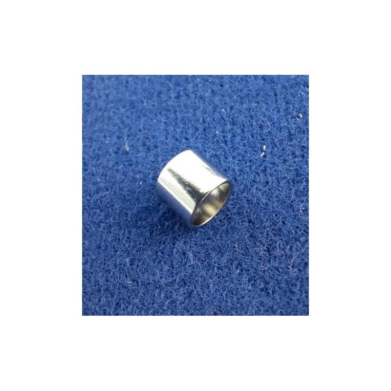 Rohrstücke 4,5 x 6,0mm Messing vernickelt 50 Stück