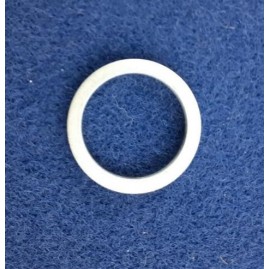 Runde Platte mit Loch Ronden Scheiben Alu roh 16 x 12,6 x 1,2mm 50 Stk