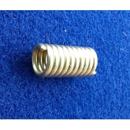 Spiralstücke 11,7 x 6 x 4 x 1,0mm Messing roh 50 Stück