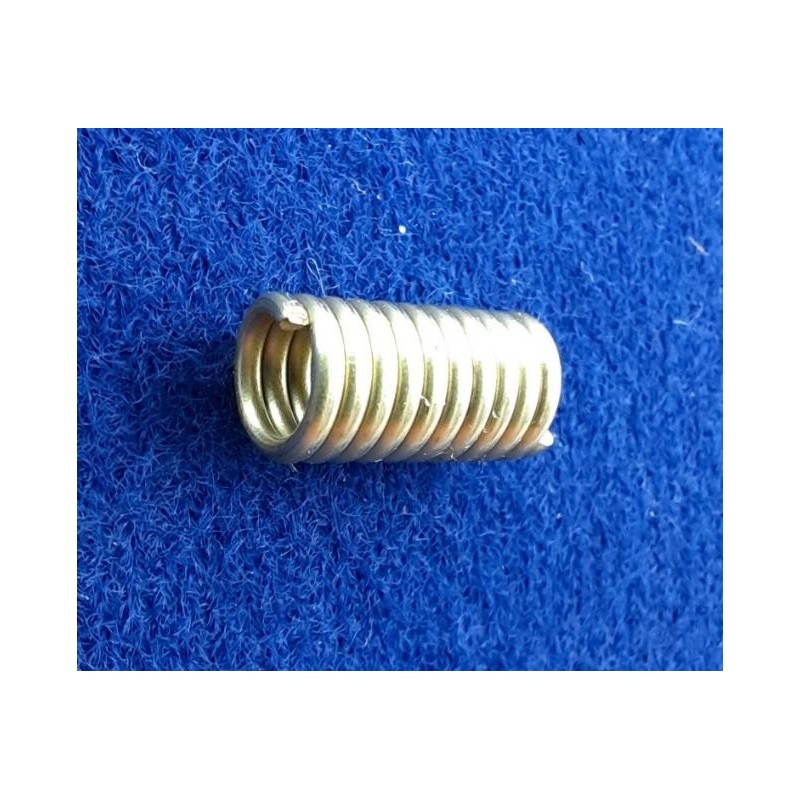 Spiralstücke 11,7 x 6 x 4 x 1,0mm Messing roh 50 Stück