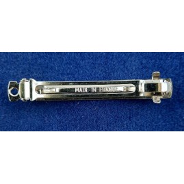 Haarspange frz. 60mm x 7mm 2x Zacke Stahl vernickelt 50 Stk.