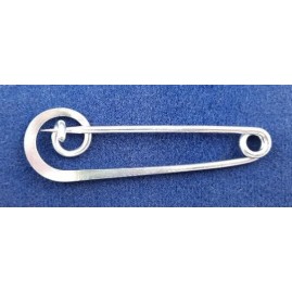 Schneckennadeln 70 x 21mm Aluminium silberfarbig eloxiert 10 Stück