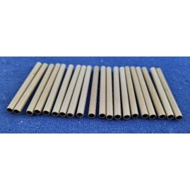 Rohrstücke 50 x 4 x 0,5mm Messing entgratet 20 Stück