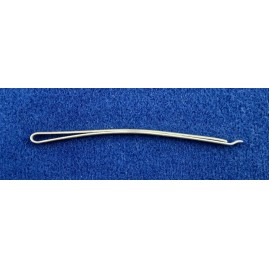 Haarschieber 70mm Messing roh glatt leicht gebogen 20 Stück