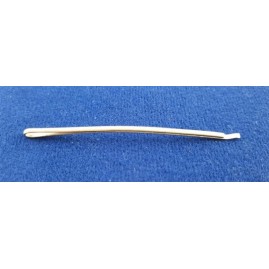 Haarschieber 70mm Messing roh glatt leicht gebogen 20 Stück