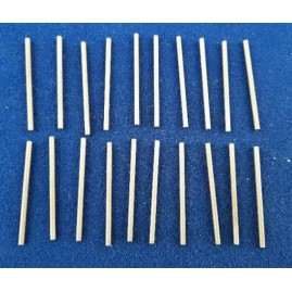 Rohrstücke 40 x 2mm Tombak roh entgratet 20 Stück