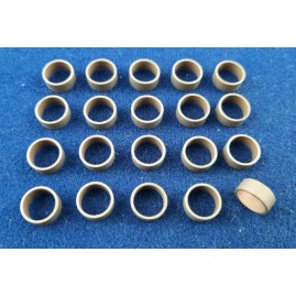 Rohrstücke 4 x 10mm Tombak roh entgratet 20 Stück