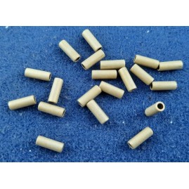 Rohrstücke 8 x 3 x 0,5mm Messing entgratet 20 Stück