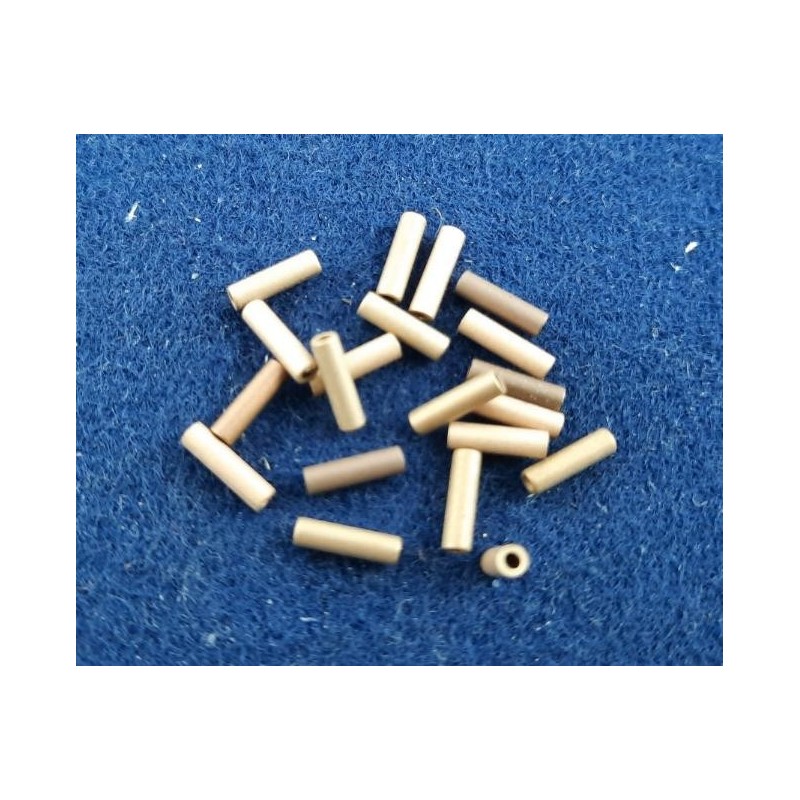 Rohrstücke 7 x 2mm Tombak roh entgratet 20 Stück