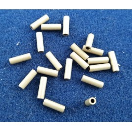 Rohrstücke 8 x 2,5 x 0,5mm Messing entgratet 20 Stück