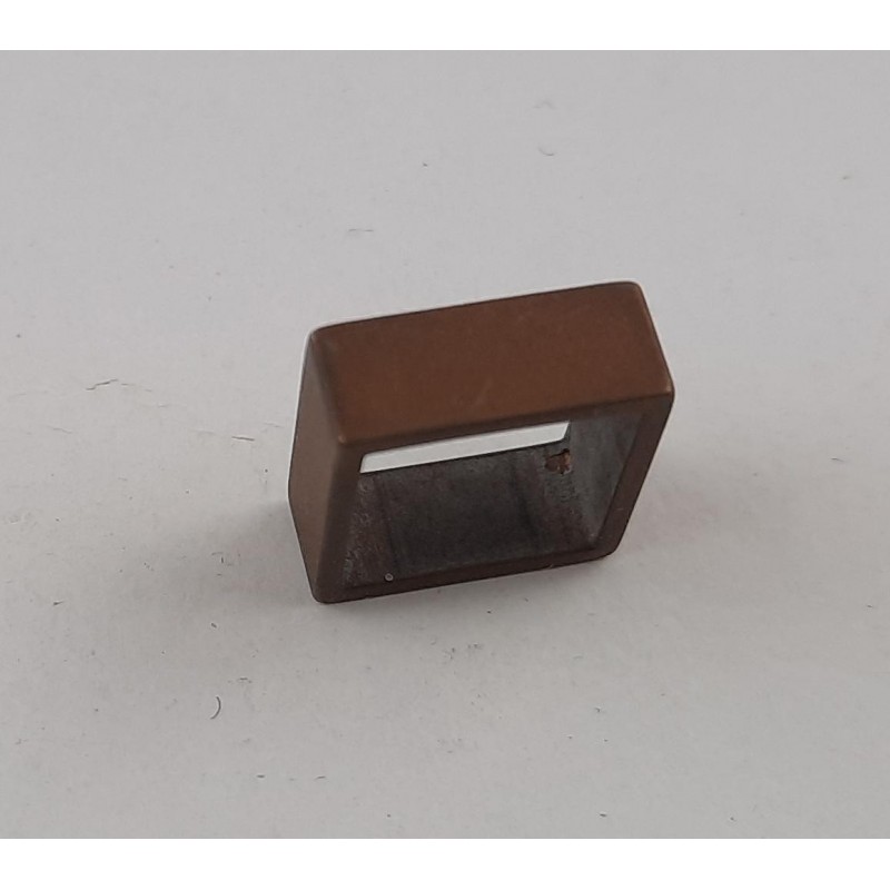 20 Stück Rohrstücke Vierkant 10x10x0,8mm Länge 4mm Tombak roh RO4K10104TB