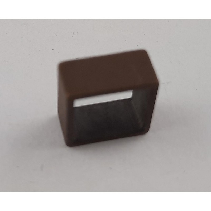 20 Stück Rohrstücke Vierkant 10x10x0,8mm Länge 5mm Tombak roh RO4K10105TB