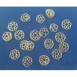 Musterringe Ringe 19 x 4mm Draht 1mm Tombak roh - MURI1  20 Stück