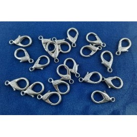 Carabiner Guß roh 32 x 17,5mm 20 Stück - CA32175GU