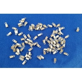 Endteile zum Quetschen 3,8mm Messing roh entgratet - 100Stk END38MS