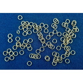 Ring rund offen 7 x 1,0mm Tombak roh Ringel - RI710TB