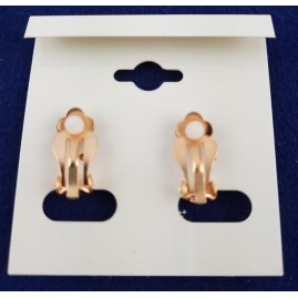 2er Ohrklemme 15 x 14 x 8mm Hand Fuß gold Ohrhaken Ohrcreole - OK15148