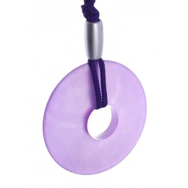 Anhänger Kette blau Umfang 60cm Scheibe 53 x 6mm 1 Stück AN38536KUBL