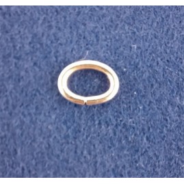 Ringe oval zu 10 x 7,5 x 1,5mm Tombak R-10 100 Stk - RIOV107515TBR10