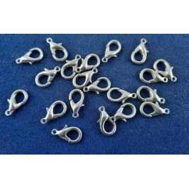 Carabiner Guß roh 18 x 10 x 4,5mm 20 Stück CA181045GU