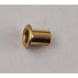 Rohrnieten 3,5 x 2,5mm Messing roh 100 Stück - RONI3525MS