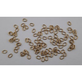 Ringe oval zu 8,7 x 6,2 x 1,2mm 100 Stk. - RIOV876212MS