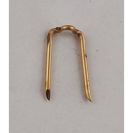 100Stk Steckklammern 15 x 8 x 4 x 1mm Tombak roh - STKL15841TB