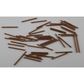 Spiralstücke 30 x 1,9 x 0,4mm Draht Spiralen Tombak roh 100 Stk - SPIR301904TB