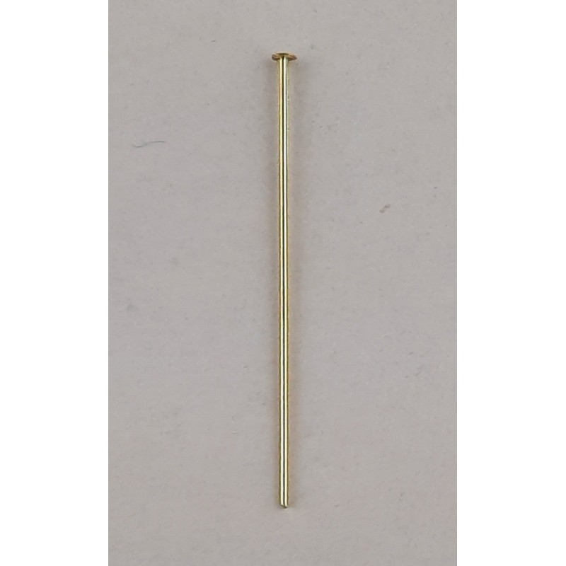Prismenstifte 35 x 0,60mm Messing roh 100Stk - PS3506MS