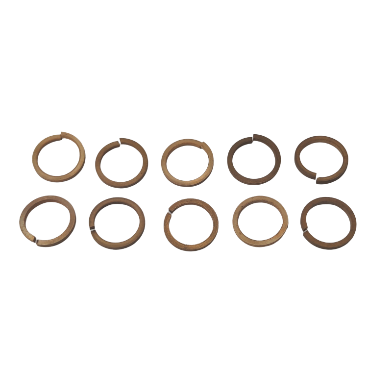 10 Stück Ringe rund offen versetzt 20,8mm 2x2mm Vierkant Tombak roh - RI20822TB