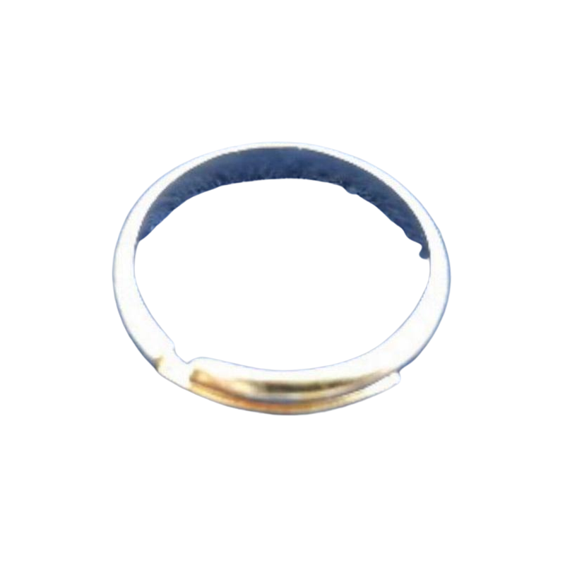 Fingerring verstellbar mit Fläche 16,8 x 19,7 x 3mm Ms. geb. 50Stk.