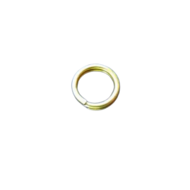 1000 Stück Spaltringe 6mm Messing roh Innen 4,7mm federnd Verbindung - SPAR6MS