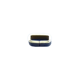 100 Stück Ringe oval 5,6 x 3 x 2,5mm Flachdraht Messing roh - RIOV5625MS