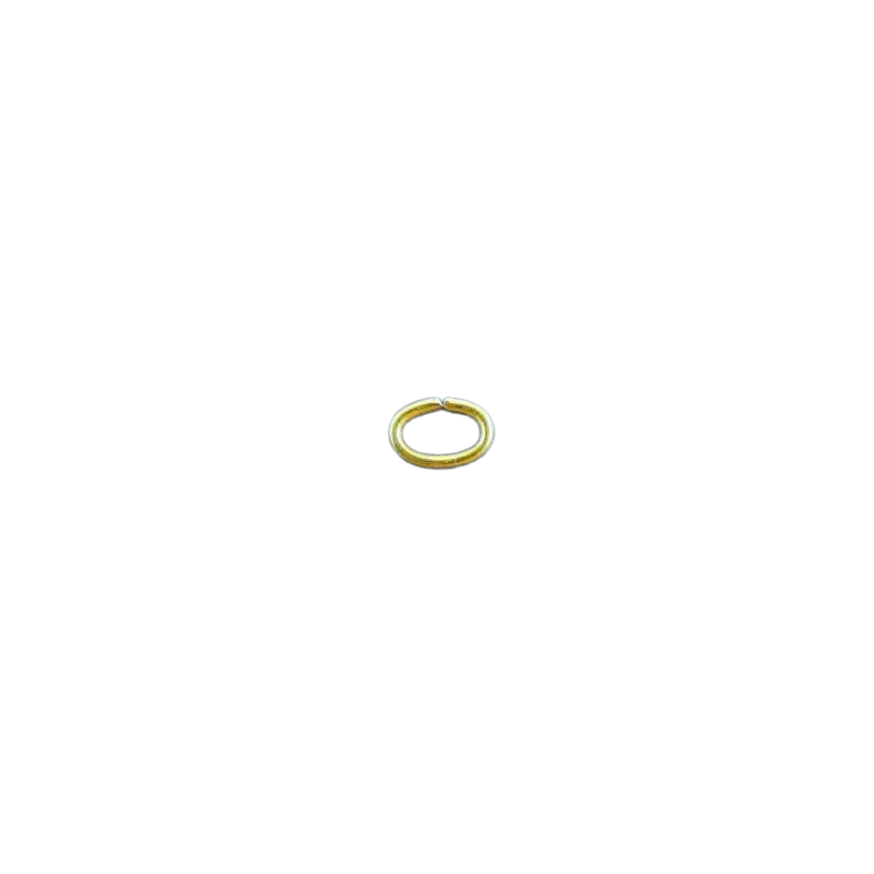 500 Stk Ringe oval Messing weich 5,0 x 3,5 x 0,7mm zu - RIOV503507MS