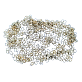 500 Stk Ringe oval Messing weich 5,0 x 3,5 x 0,7mm zu - RIOV503507MS