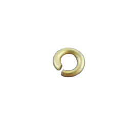 100 Stück Ringel rund offen 3,86 x 0,90mm innen 1,90mm Messing roh - RI38609MS