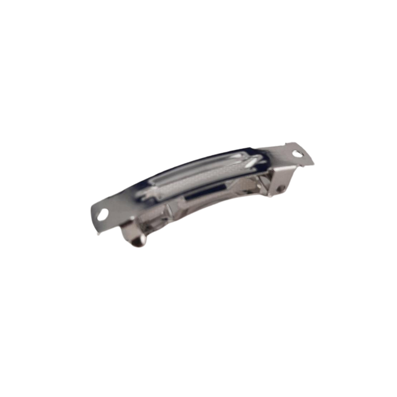 50 Stk Haarspange frz. 40mm x 7mm 2x Loch 1,8mm Stahl R30 - HA4072L18STR30