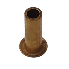 100 Stück Rohrnieten 5,5 x 2mm Messing roh - RONI552MS