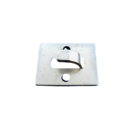 20 Stück Haken Mantelaufhänger Aufhänger Befestigungen Eisen vernickelt HAK15121FENI