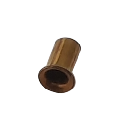 100 Stück Rohrnieten 2,8 x 1,5mm Mini Messing roh - RONI2815MS