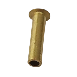 100 Stück Rohrnieten 9 x 2,2mm Messing roh - RONI922MS