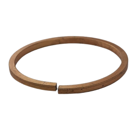 20 Stück Ringe rund 26mm Vierkantdraht 1,4x1,4mm offen Tombak roh - RI261414TB