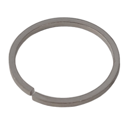 20 Stück Ringe rund 23,4mm Vierkantdraht 1,4x1,4mm offen Tombak R20 vernickelt- RI2351414TBR20