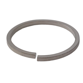 20 Stück Ringe rund 23,4mm Vierkantdraht 1,4x1,4mm offen Tombak R20 vernickelt- RI2351414TBR20