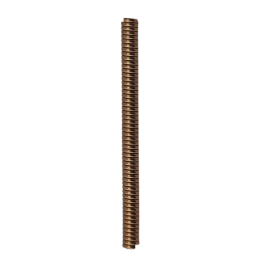 50 Stück Spiralstücke 25 x 2,0 x 0,4mm Messing roh - SPIR25204TB