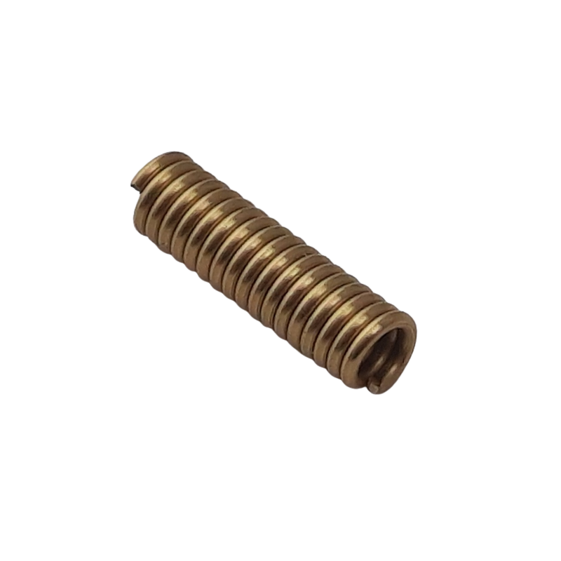 50 Stück Spiralstücke 15 x 4,3 x 0,8mm Messing roh - SPIR154308MS